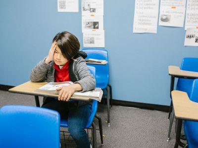 Elev der skal i skilsmissegruppe